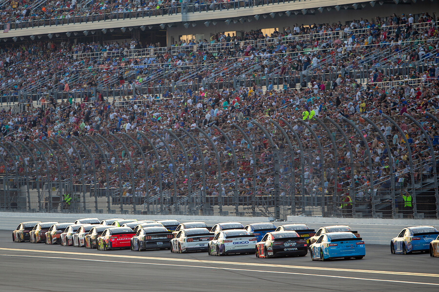 El circuito de Daytona posee una enorme capacidad de público.