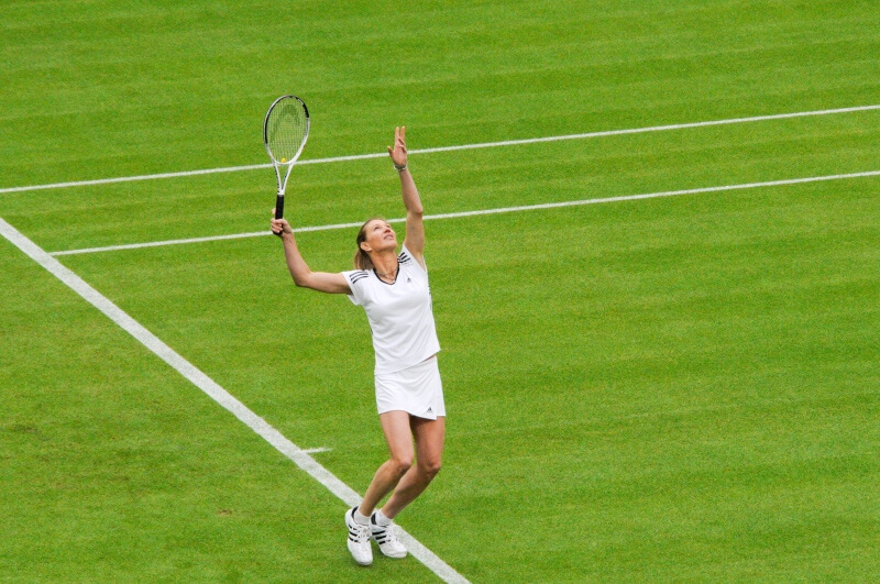 Steffi Graf, campeona de Wimbledon.