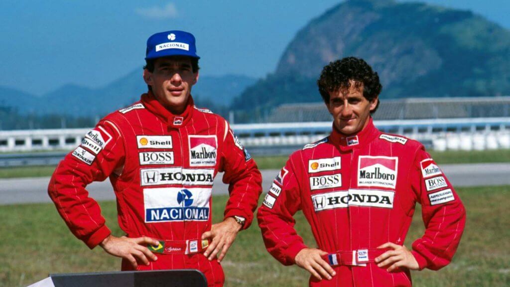 La rivalidad Senna y Prost, dos de los mejores pilotos de F1, fue histórica.
