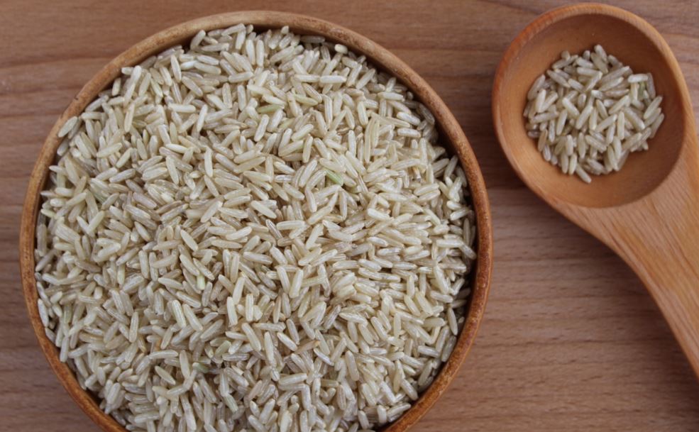 Diferencias entre arroz blanco e integral.