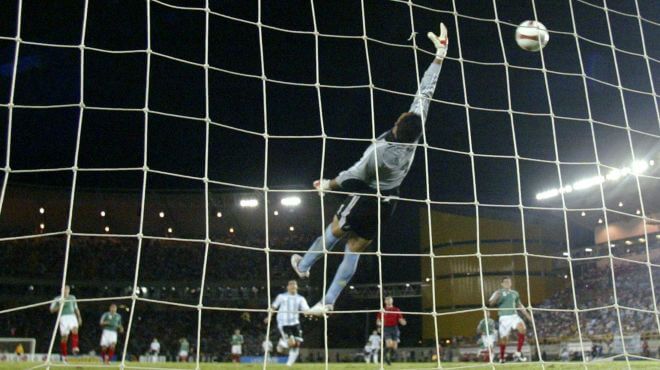 En 2007, México fue otra víctima de los mejores goles de Messi.