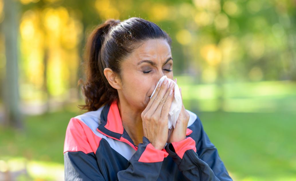 Consejos para seguir entrenando con alergia