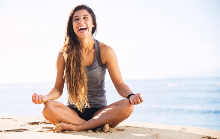 Yoga para reducir el estrés.