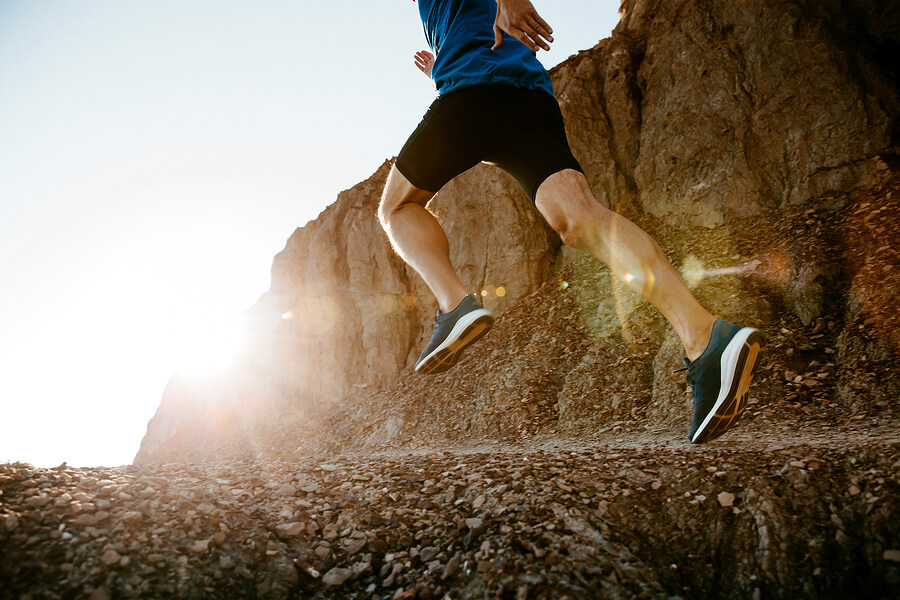 Correr en la montaña es también una forma de romper con la rutina para los atletas experimentados.