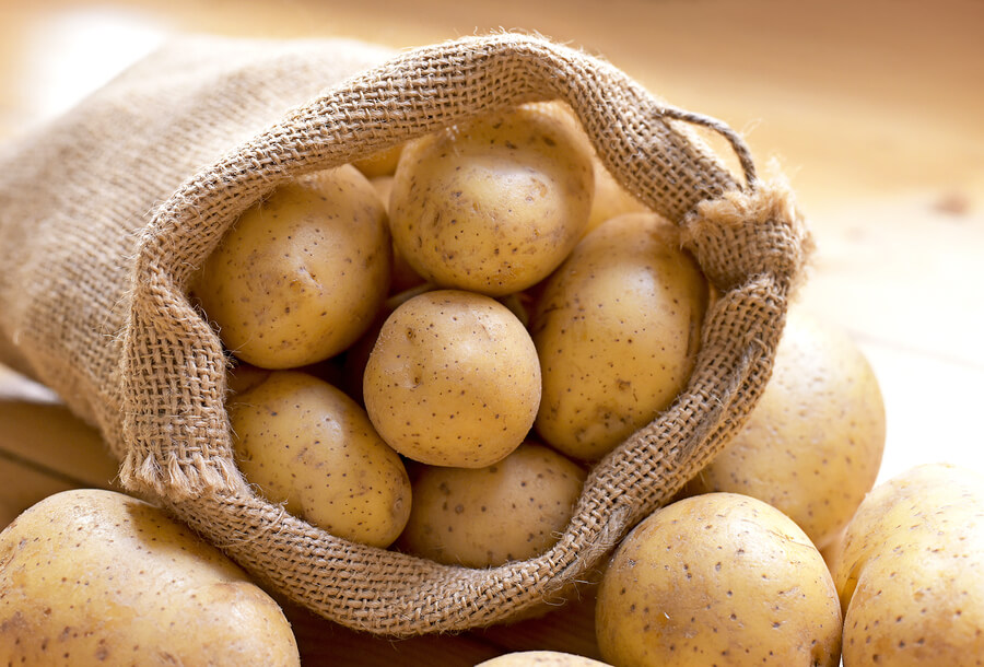 La patata es una fuente natural de cobre.