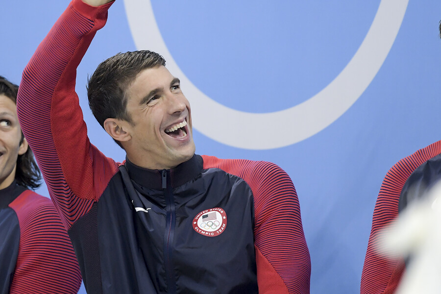 Michael Phelps, uno de los mejores deportistas de Estados Unidos.