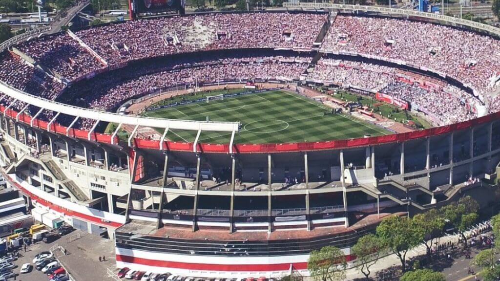 El Monumental es uno de los estadios más importantes de Sudamérica.