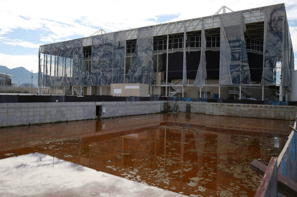 Las sedes de los Juegos Olímpicos muchas veces quedan abandonadas.