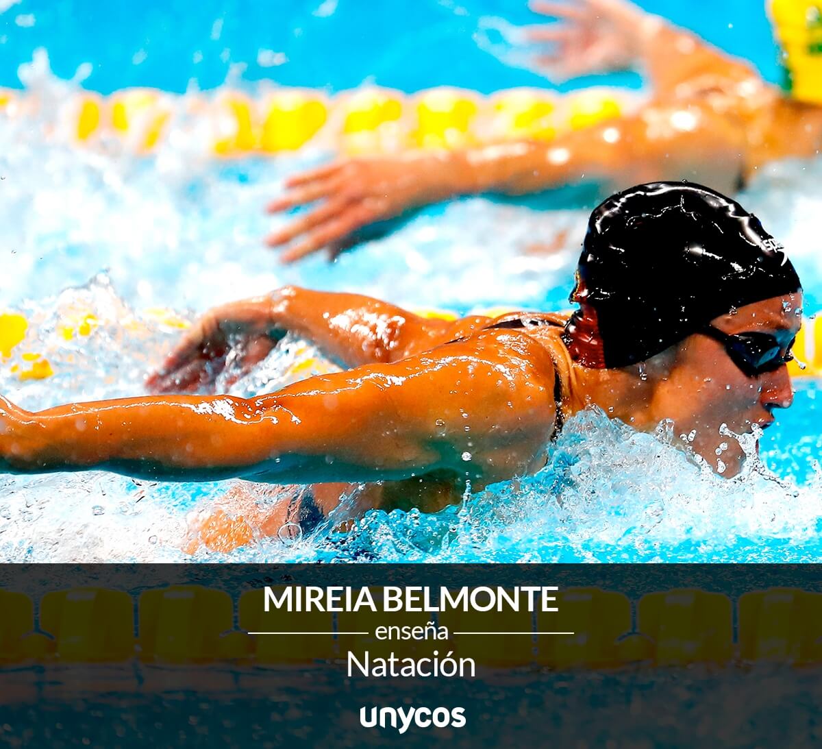 Aprender a nadar con Mireia Belmonte es posible a través de Unycos.