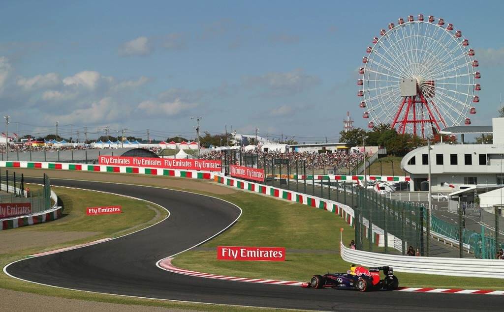El circuito de Suzuka es uno de los mejores de la F1.