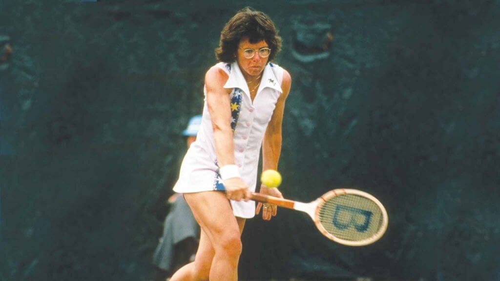 Billie Jean King fue una de las tenistas mujeres que más peleó por la igualdad en el deporte.