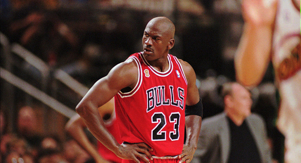 Michael Jordan, ganador y voraz dentro del campo.