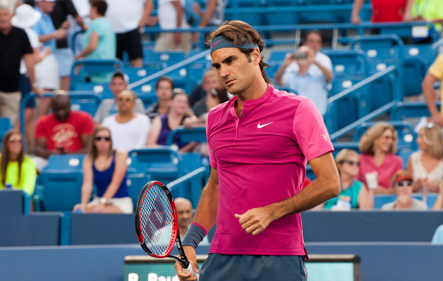 Roger Federer es de los deportistas europeos más destacados.