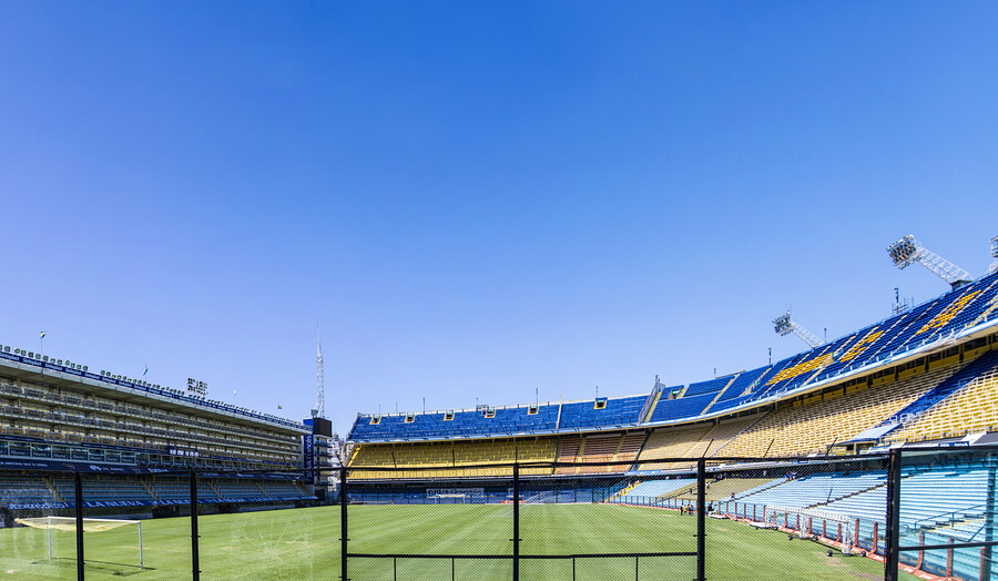La Bombonera, un escenario mítico de la Copa Conmebol Libertadores.