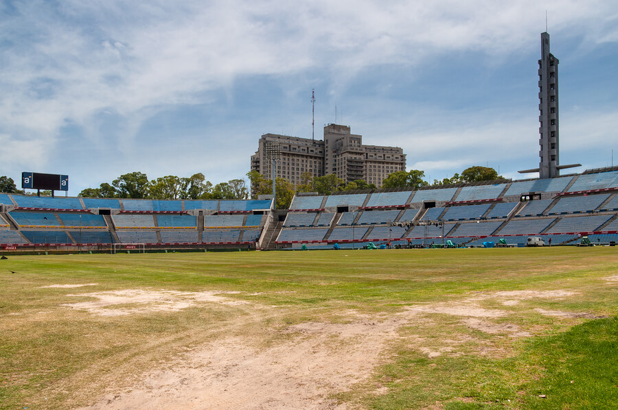 El estadio Centenario donde Uruguay se consagró como el primer campeón del mundo.