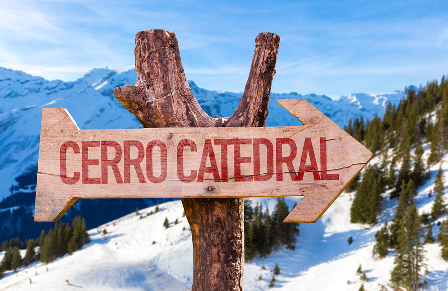 El Cerro Catedral es una de las mejores estaciones de esquí de Argentina.