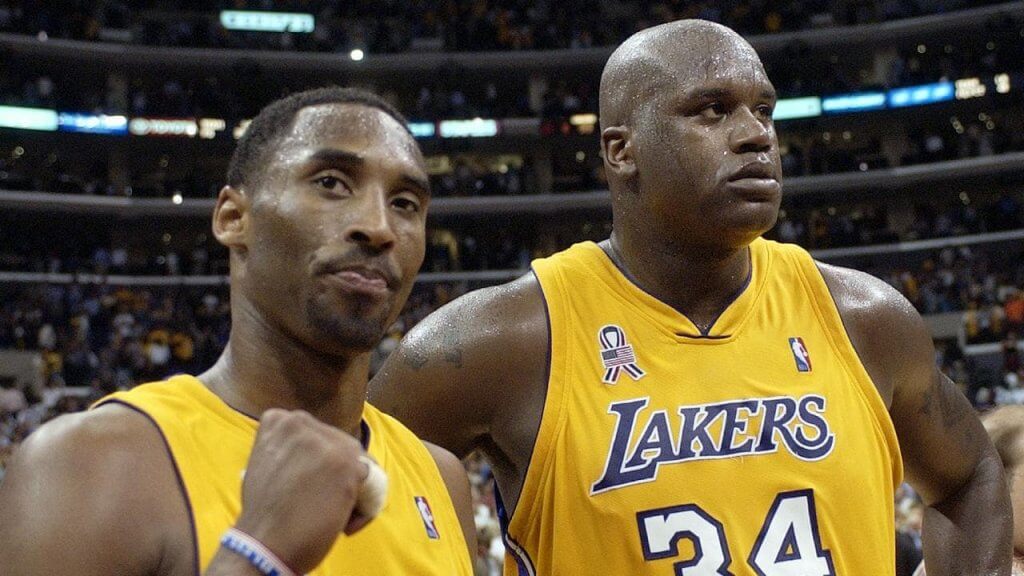 O'Neal y Bryant, otra de las mejores duplas de la NBA de la historia.