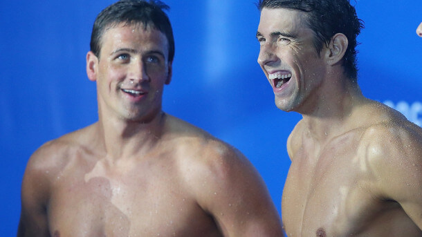 Phelps y Lochte fueron una de las mejores duplas de natación.