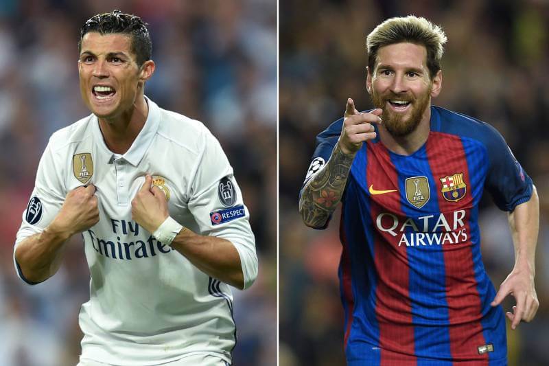 Messi y Ronaldo protagonizan una gran rivalidad deportiva.