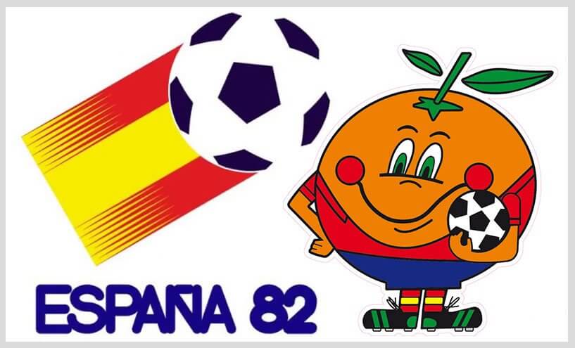 Naranjito, la mascota de España 1982.
