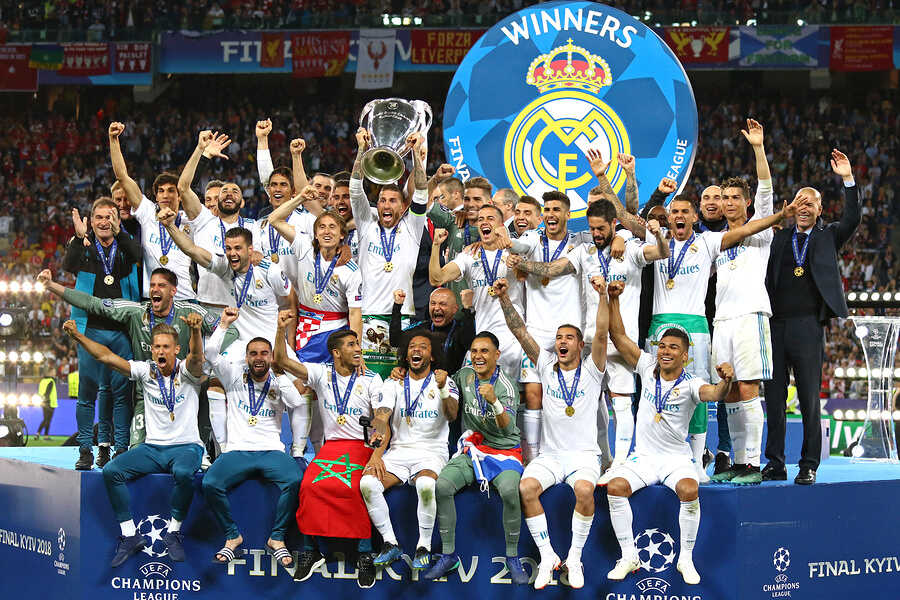 Real Madrid es el club con más títulos internacionales.