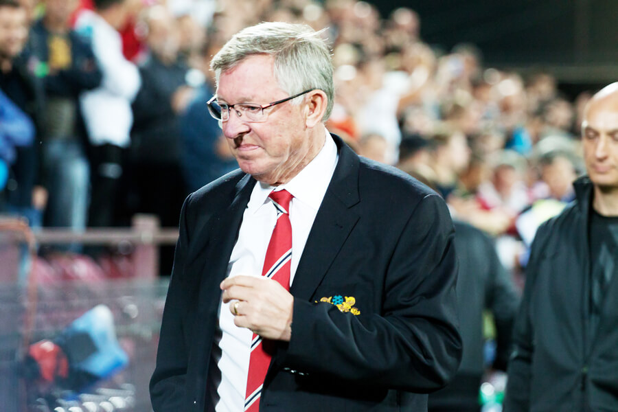 Sir Alex Ferguson, uno de los entrenadores más exitosos de todos los tiempos.