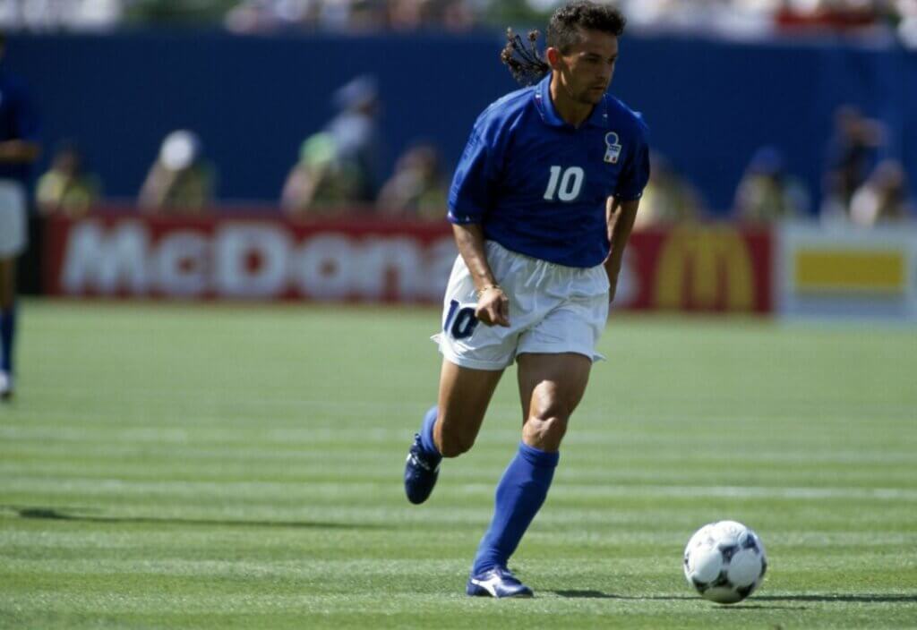Roberto Baggio, uno de los mejores '10' de la historia del fútbol.