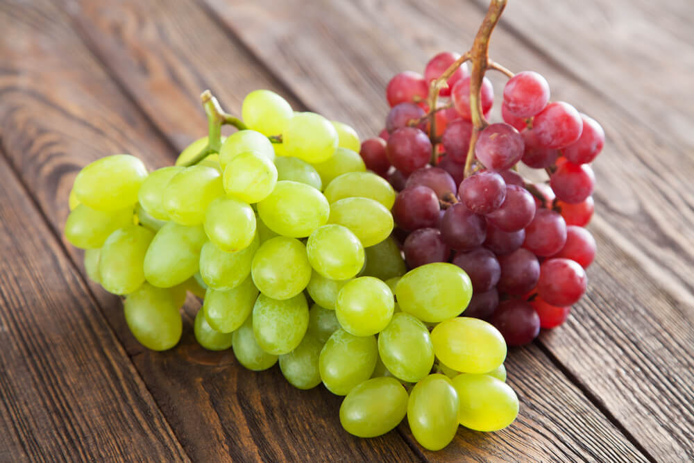 Las uvas son uno de los mejores antioxidantes que se pueden consumir.