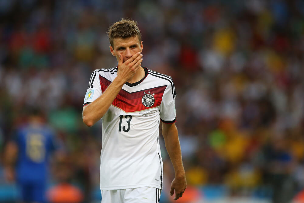 Thomas Muller, jugador y goleador de la selección de Alemania.