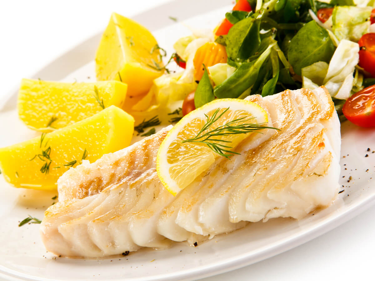 El pescado blanco es un alimento incluido en la dieta murciana.