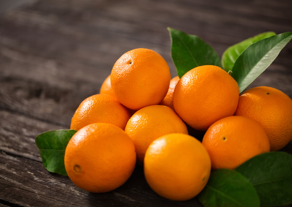 La naranja es una fruta aconsejable para comer después de hacer ejercicio.