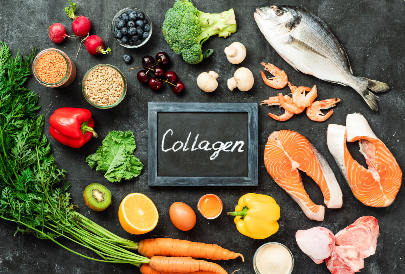 El colágeno es un nutriente que puede incorporarse a través de la dieta.