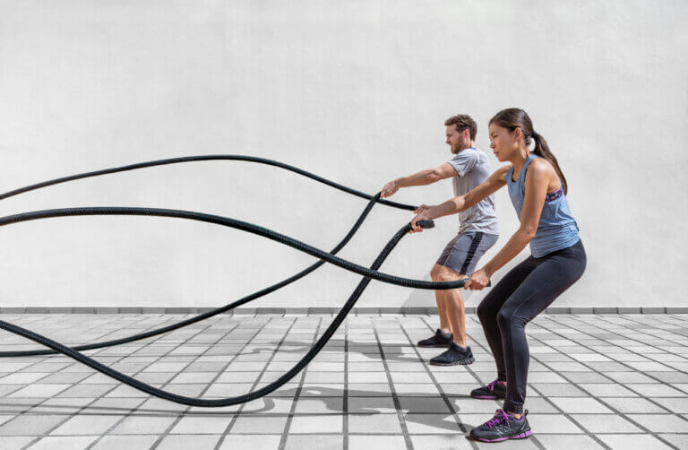5 ejercicios de Crossfit con cuerda