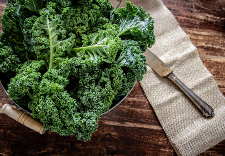 4 beneficios del kale para tu dieta vegana