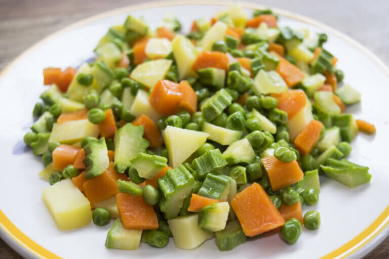 Receta fácil y rápida de menestra de verduras