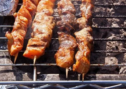Pinchos de pollo