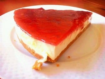 Tarta de queso Philadelphia (sin utilizar peso)