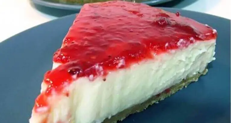 Recetas de tartas caseras de queso con frambuesa