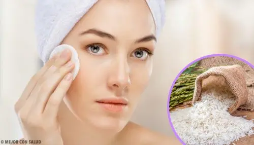 Tratamiento casero para la piel a base de arroz