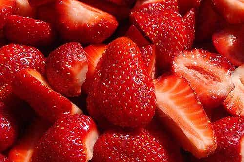 fresas para saciar la ansiedad por lo dulce