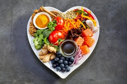 Alimentos saludables.