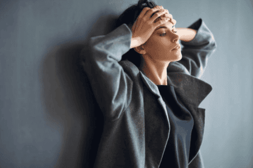 Mujer con ansiedad