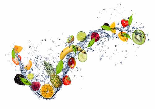 Frutas y verduras: alimentos ricos en agua