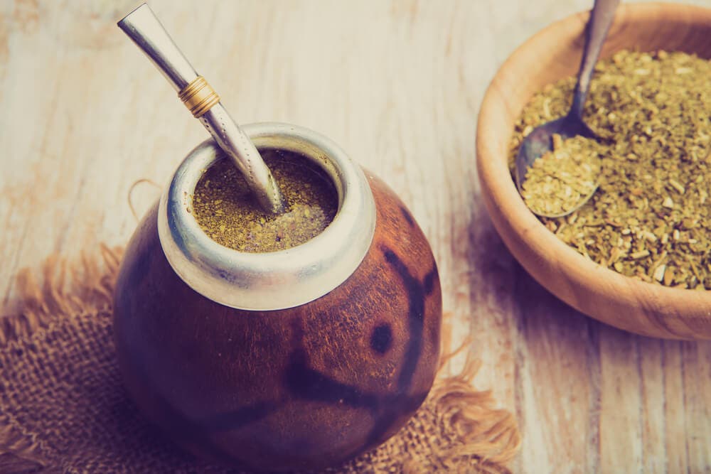 Infusion de yerba mate.