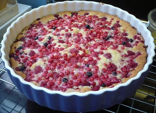 Tarte à la prune.