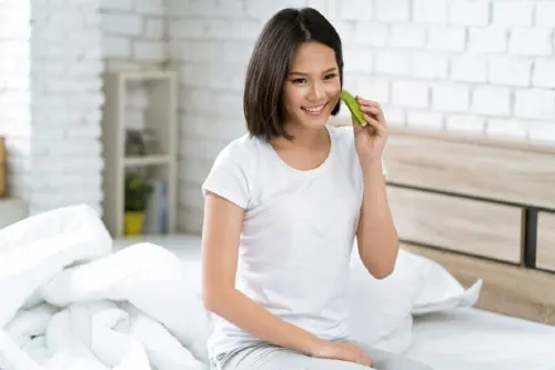 Aloe vera para la cara