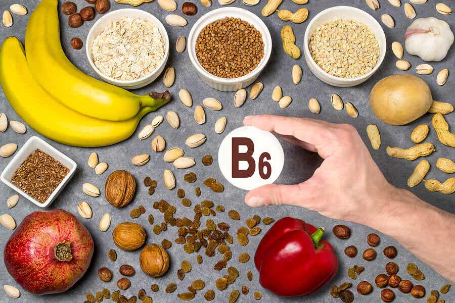 Aliments contenant de la vitamine B6.
