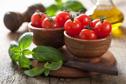 Tomaten und Gewichtsverlust - Tomaten und Minze