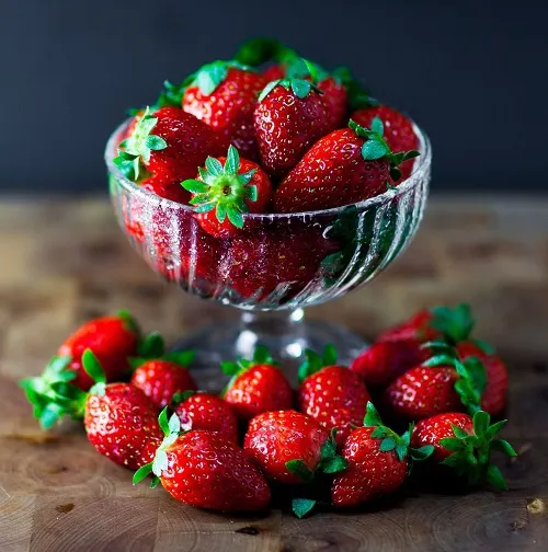Copa de fresas