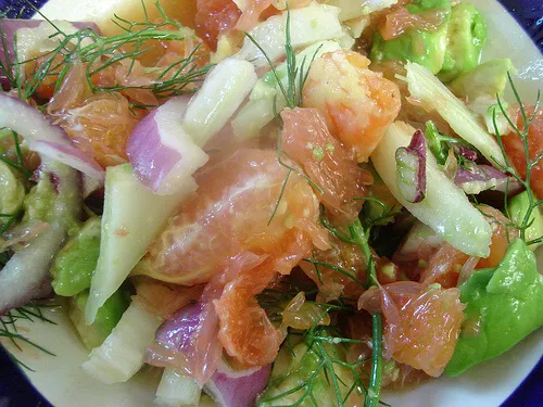 Ceviche con hinojo